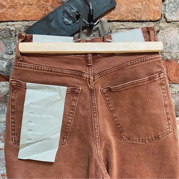 SOLD | Everlane The Way High Straight Leg Jeans - Picture 5 of 7